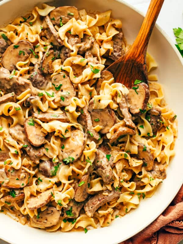 Beef Stroganoff