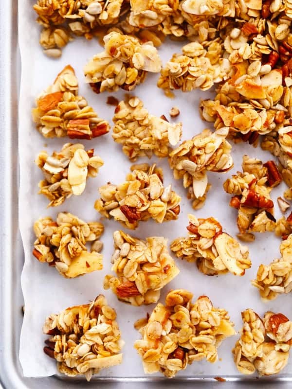 Granola Clusters on Sheet Pan