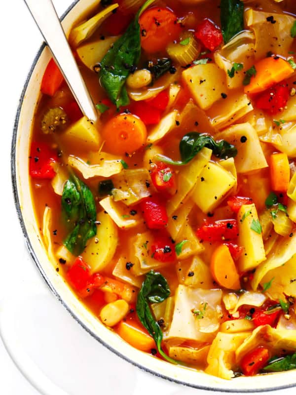 Spicy Vegetarian Cabbage Soup Recipe