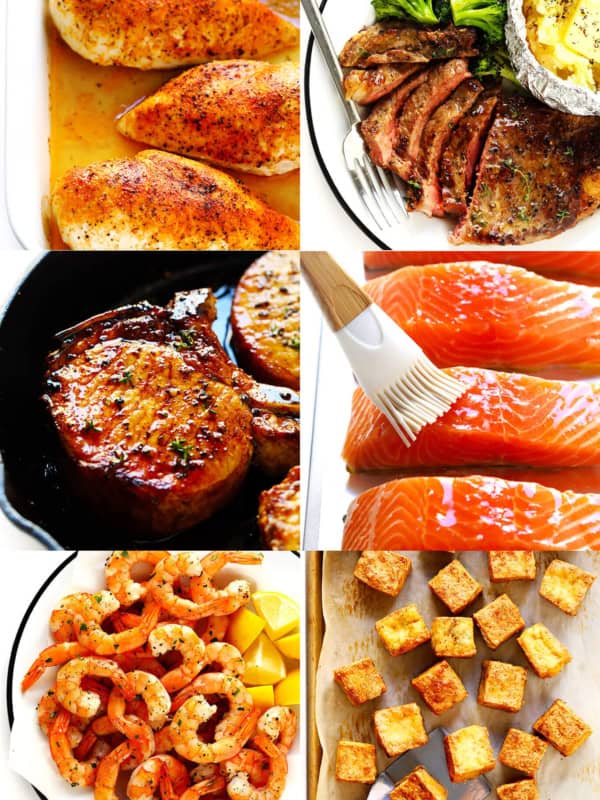 How To Cook Chicken, Steak, Pork, Fish, Shrimp and Tofu In The Oven
