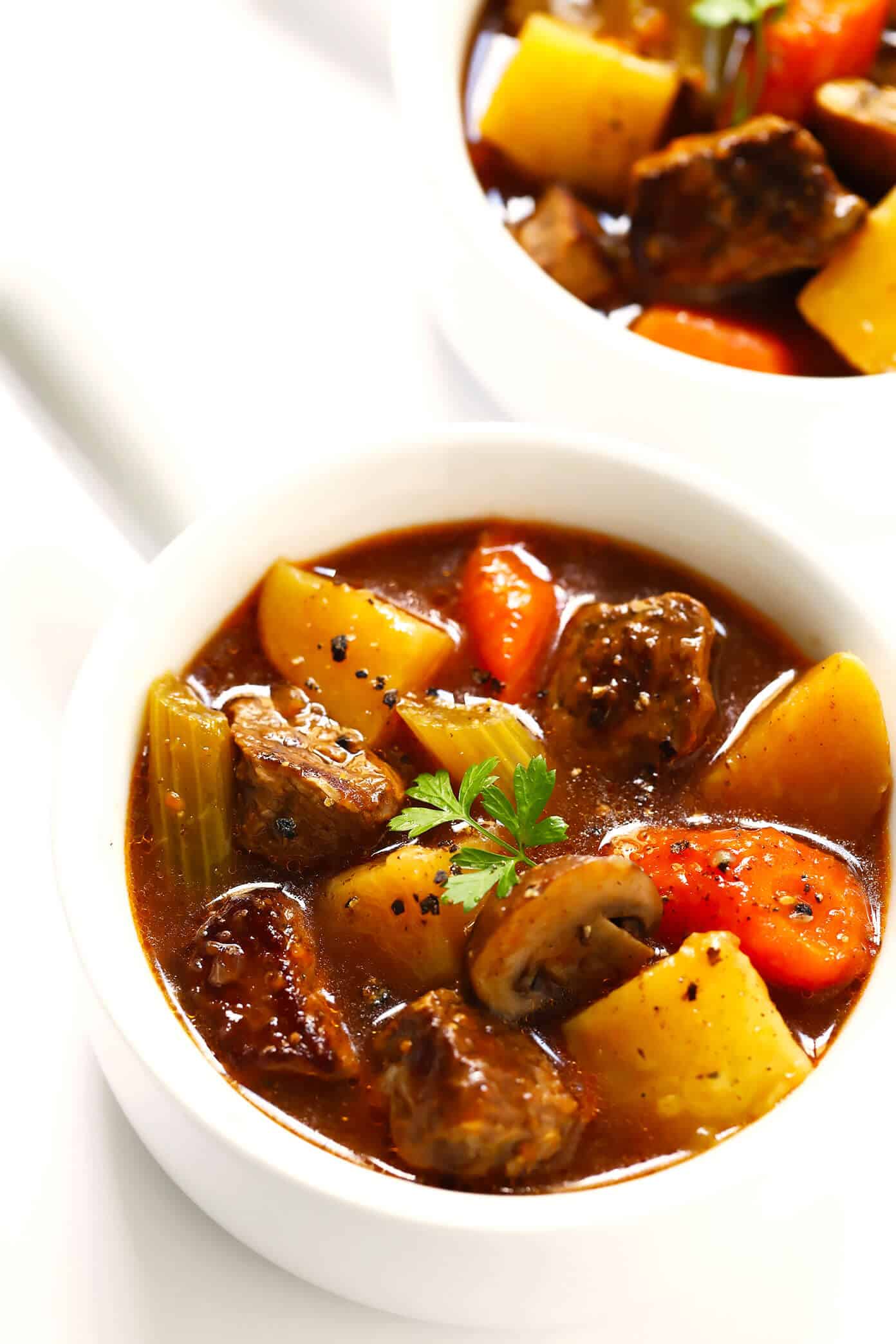 Beef Stew Recipe (Crock Pot or Instant Pot)