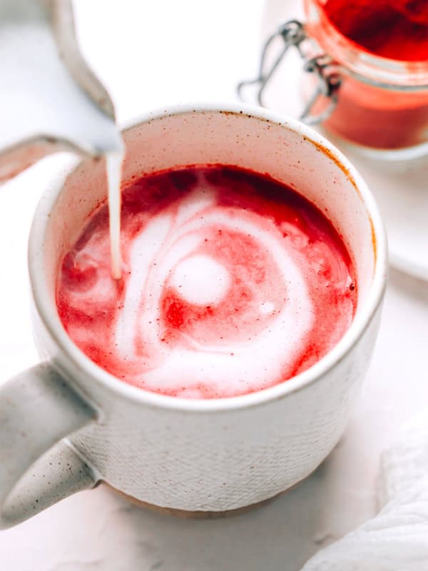 Pink Beetroot Latte