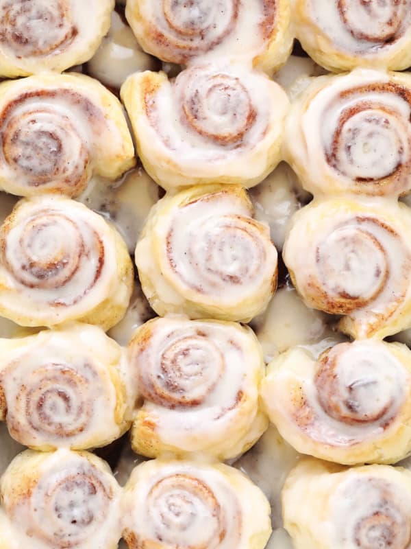 Puff Pastry Cinnamon Rolls