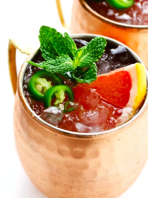 Spicy Grapefruit Ginger Fizz Mocktail